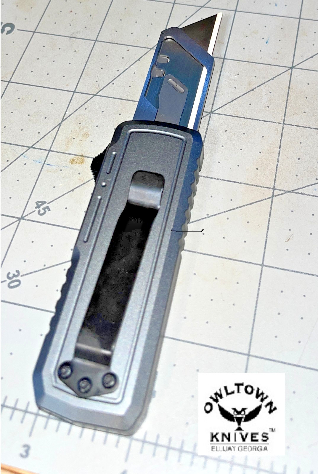 NEW SLIM MODEL Auto Retractable Utility Knife Spring4th Cutter Spring Design