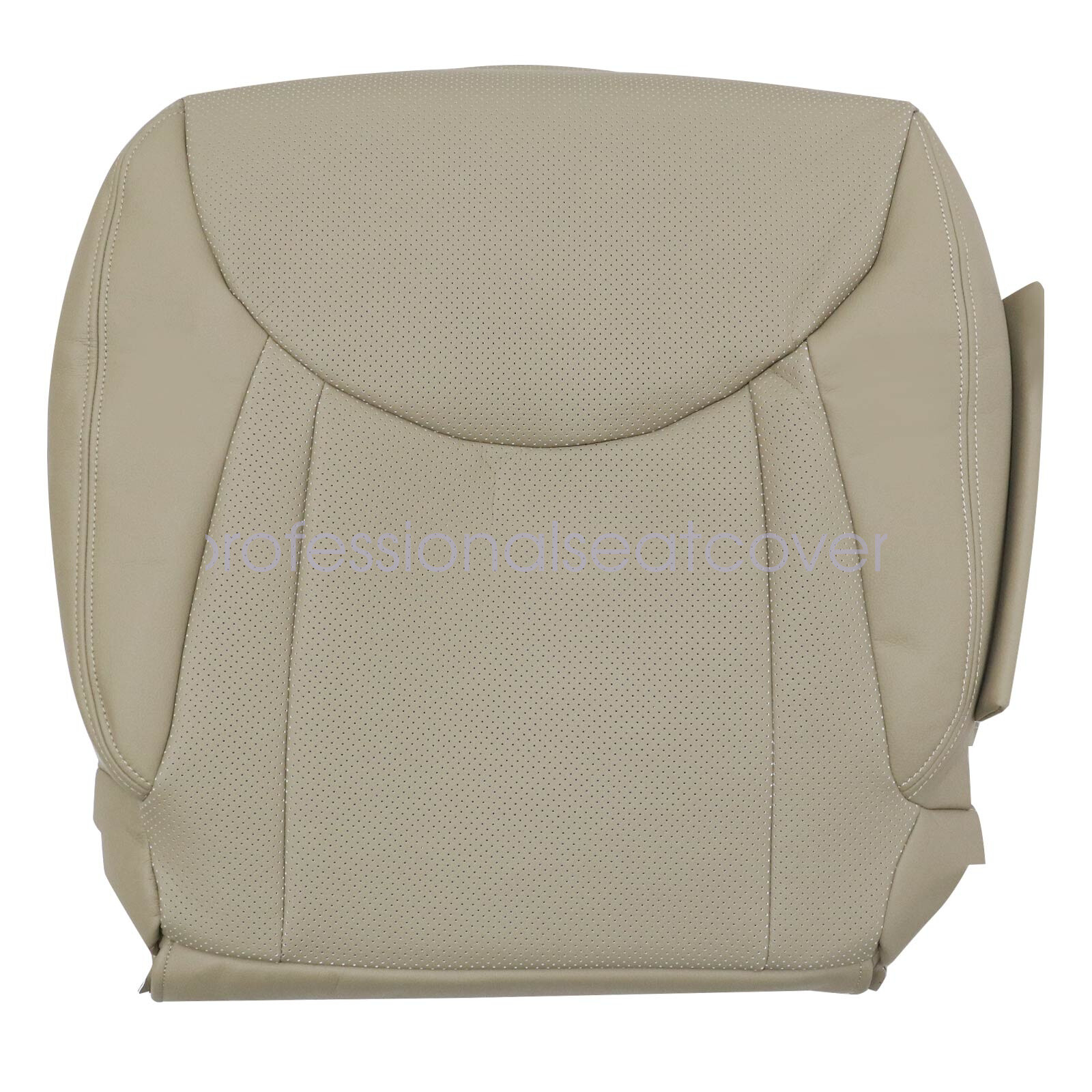 Driver & Passenger Leather Seat Cover Tan For 2001 to 2006 Lexus LS430