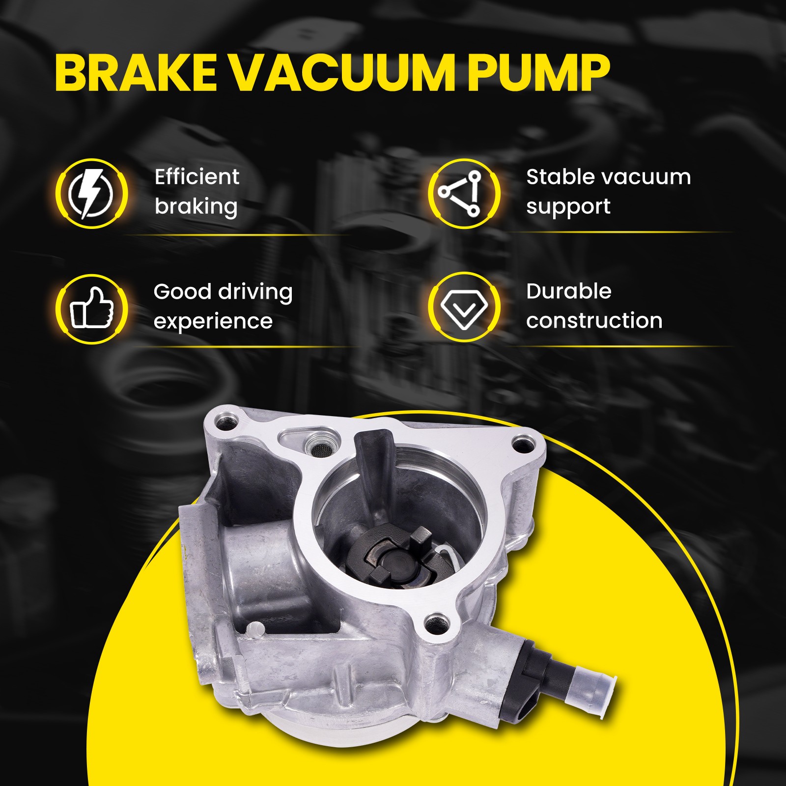 Vacuum Pump for Audi A3 TT Quattro Volkswagen CC Eos GTI Jetta Passat Tiguan