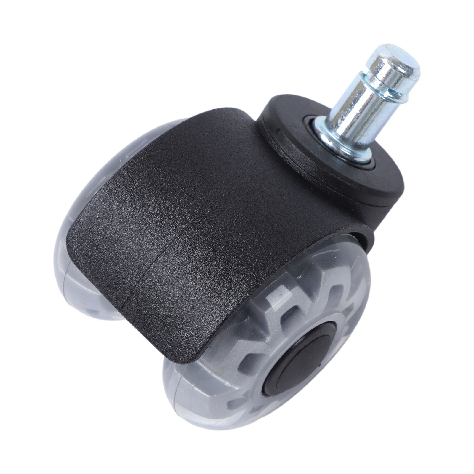 5 Pack Office Chair Wheels Replacement Rubber Chair Casters 360° Swivel 2 Inch