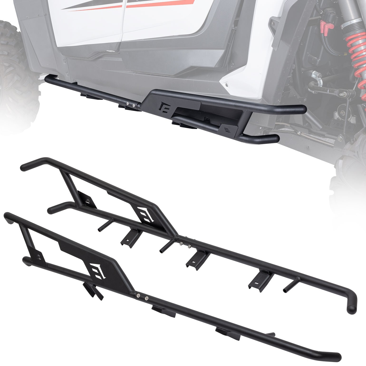 KEMIMOTO Nerf Bars Rock Sliders For 2024-2025 Polaris RZR XP 4 1000 -4 Seaters
