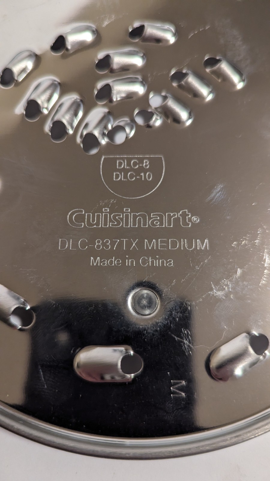 2 Blades & Adapter Cuisinart Custom Prep 11 Food Processor DLC-844TX & DLC-837TX