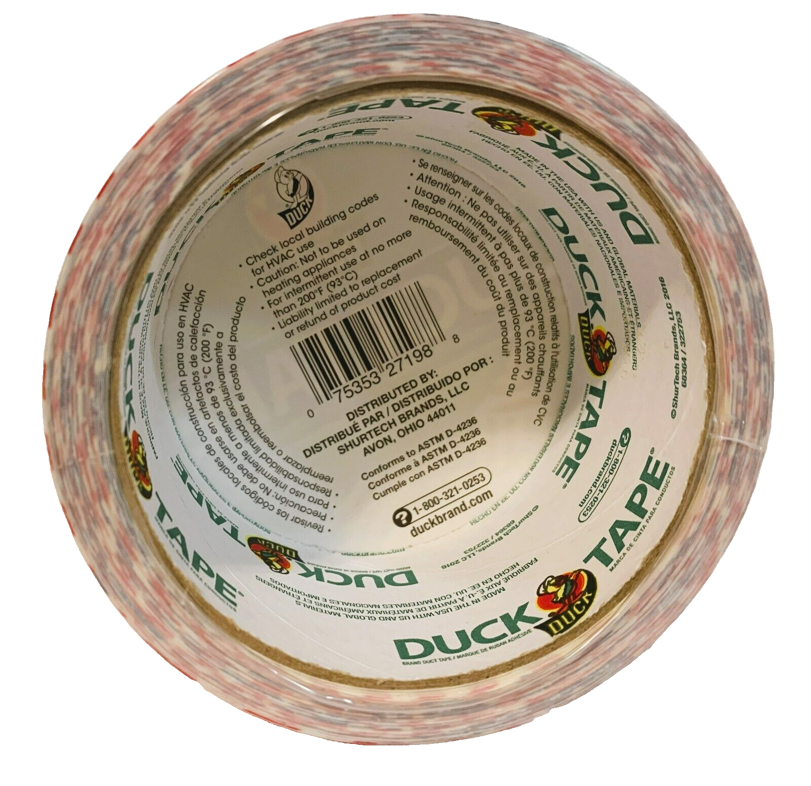 Duck Brand Tape American Flag Patriotic 4th July United States ~USA Made~ Crafts