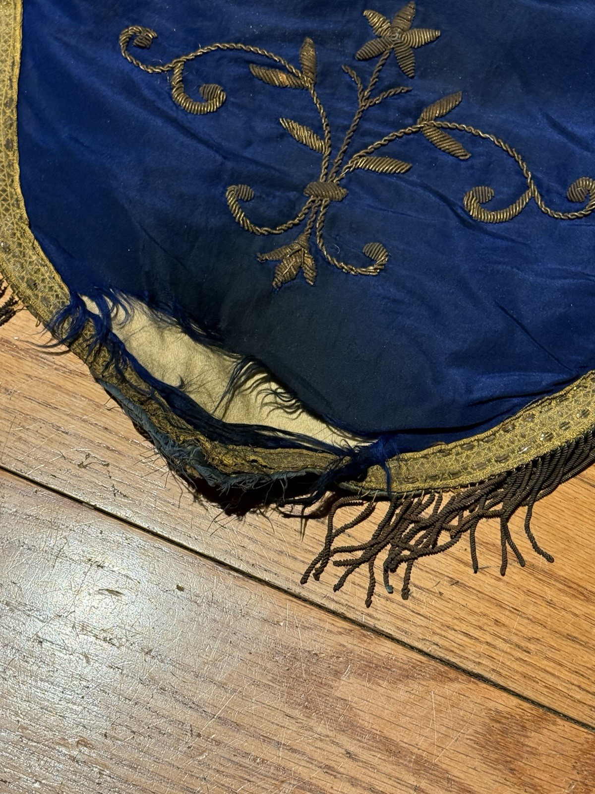 Vintage Catholic Processional Banner Dedicated To St Vincent Ferrer Banner