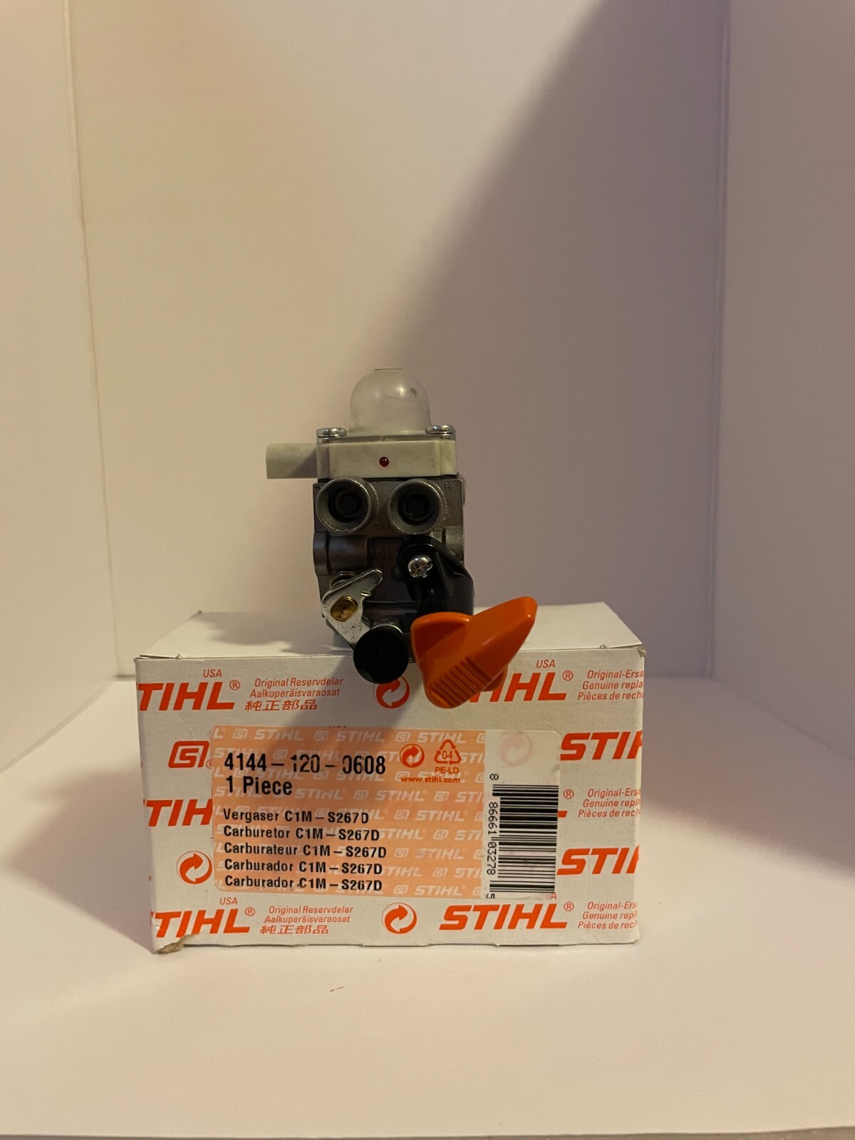 Stihl OEM Carburetor Zama C1M-S267 FS 56RC 70C 70R 40C 50C 4144-120-0608