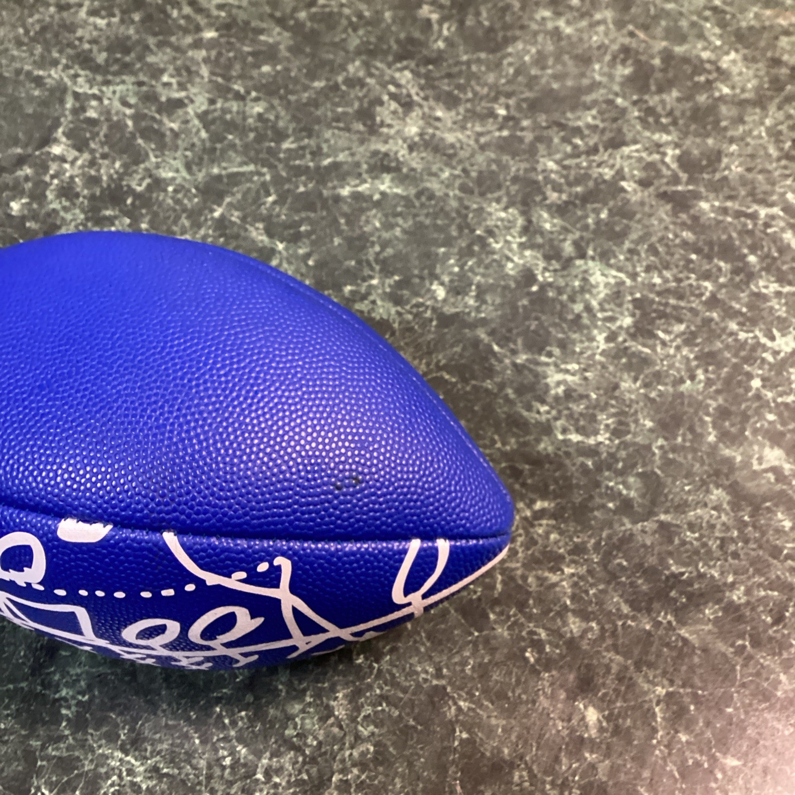Wilson NFL Play 60 Blue Flag Football Peewee Ages 6-9 Kids Flag Ball WTF1523 HKS