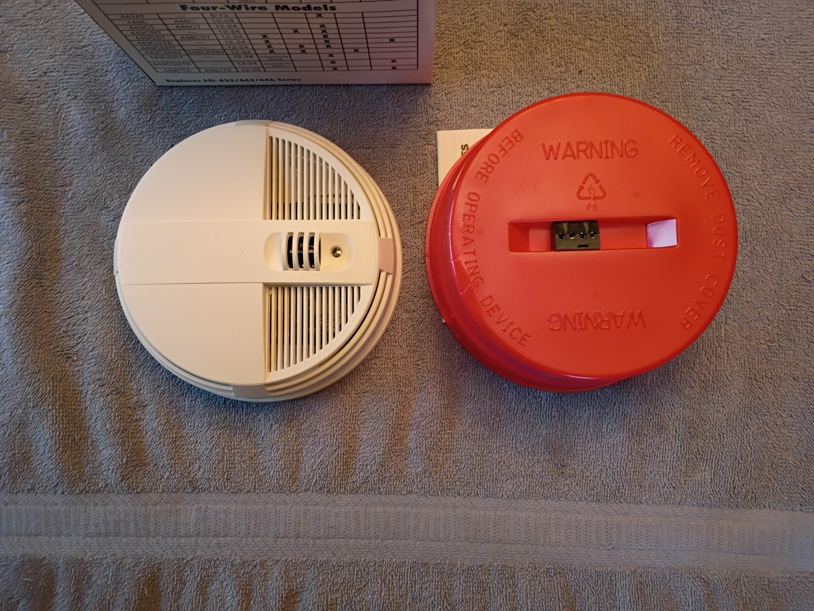 ESL 429CT 2-Wire Smoke Detector FIRE ALARM NEW OPEN BOX
