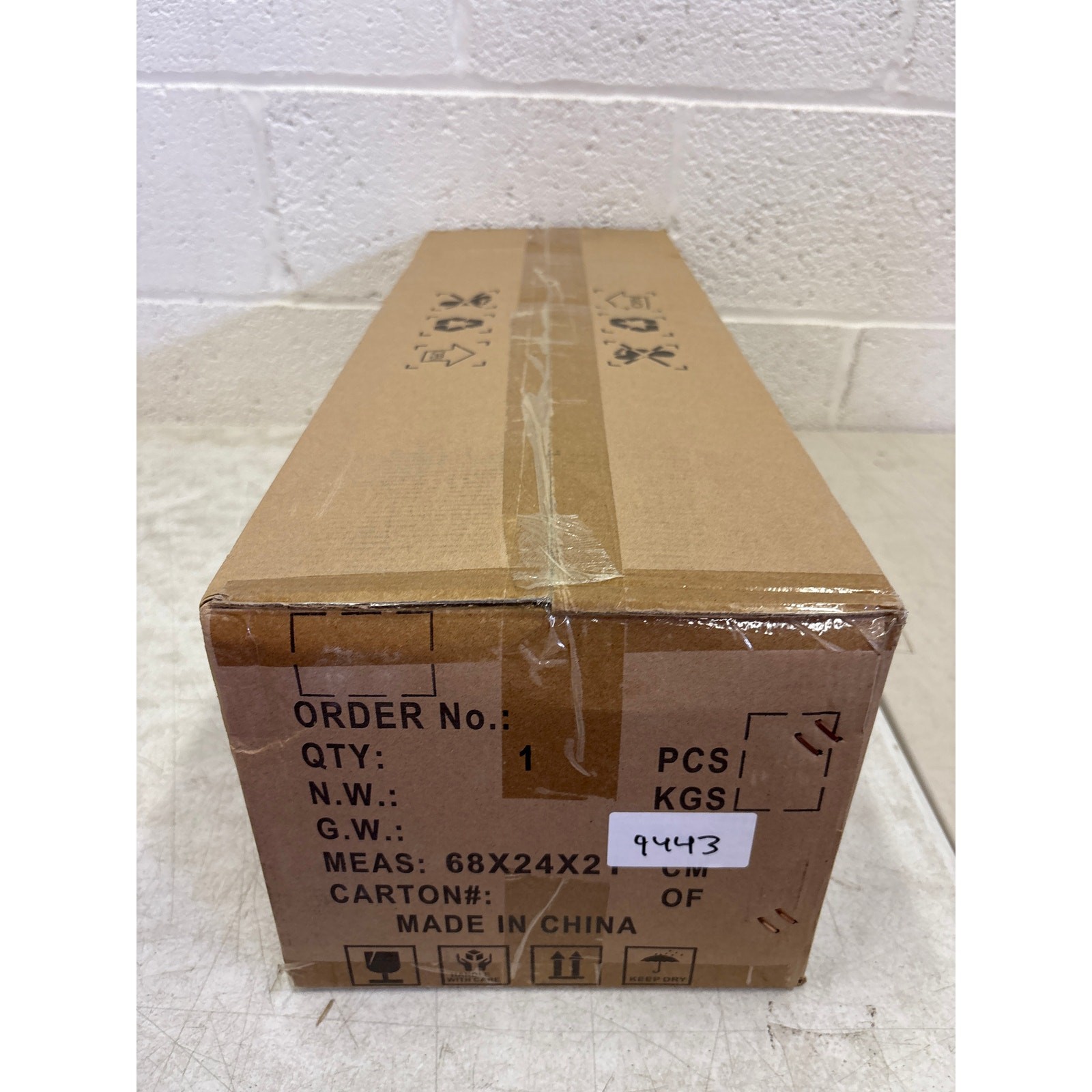 Depuley Ceiling Fan Without Light: 52" 3 Blade Outdoor Fans for Patios - Walnut