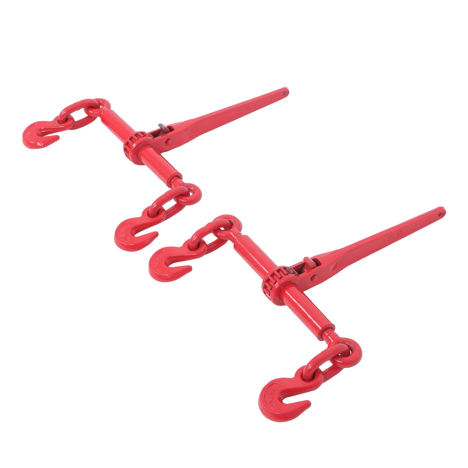 3/8"-1/2" Chain Binder Ratchet Load Binder 9200lbs for Tie Down 2 pack