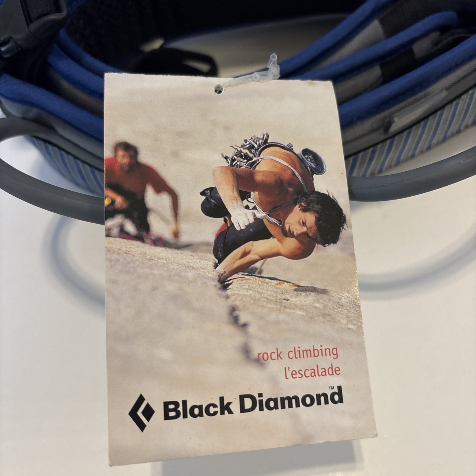 Women's Black Diamond Primrose All Around Climbing Harness Size 12 Blue Gray