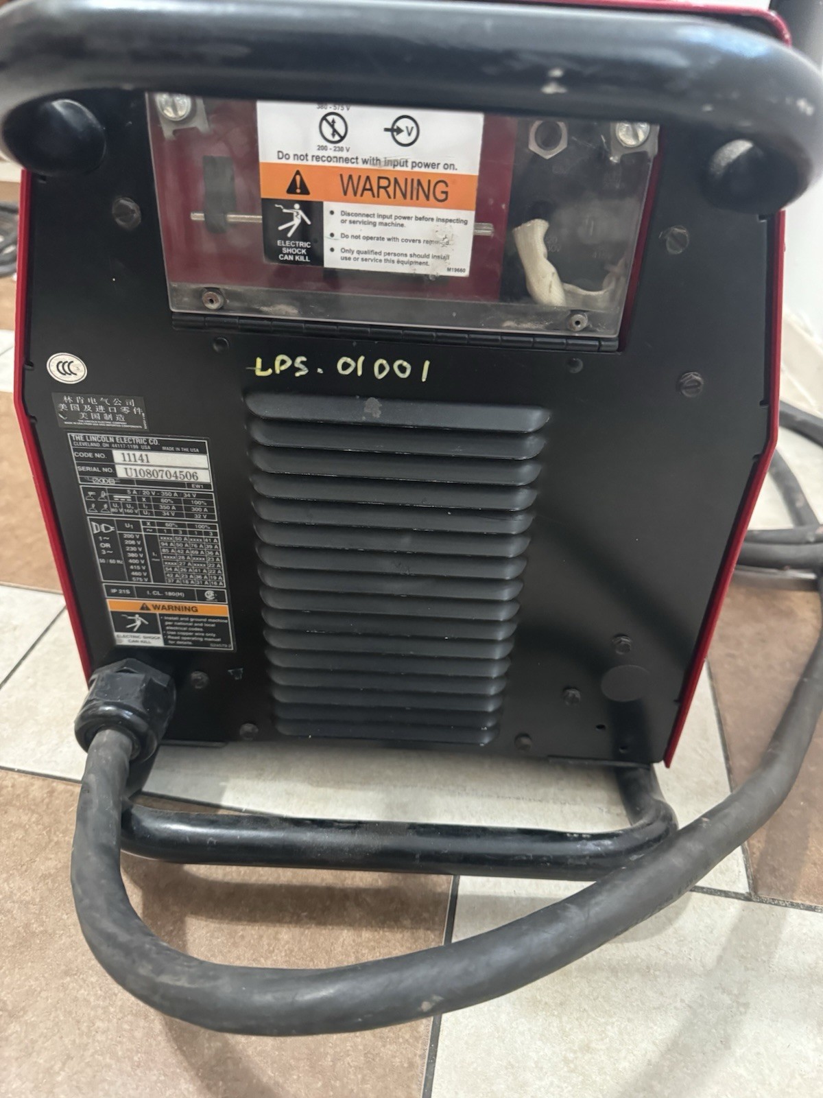 Lincoln Electric Power Wave 355M Multiprocess Welder