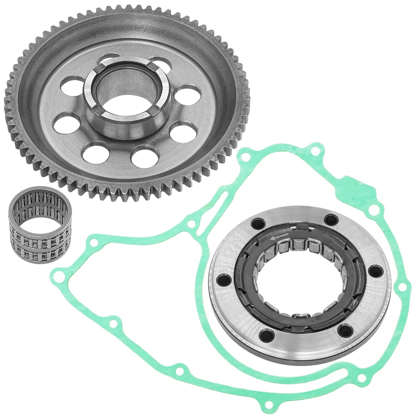 Starter Clutch Gear Idler & Bearing Kit for Honda TRX300 Fourtrax 300 88-00