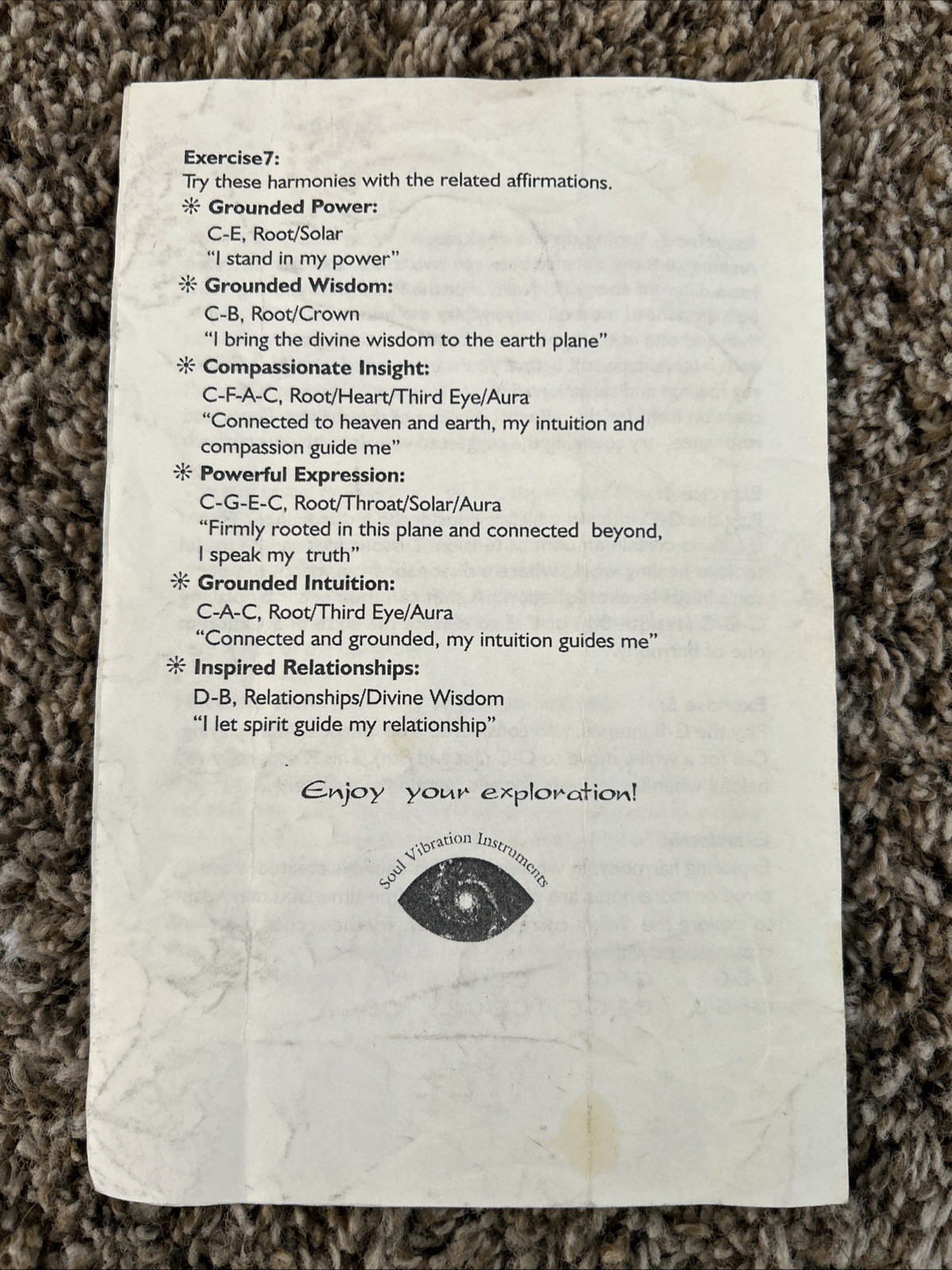 Soul Vibration Instrumets Chakra Chimes Therapy Xylophone