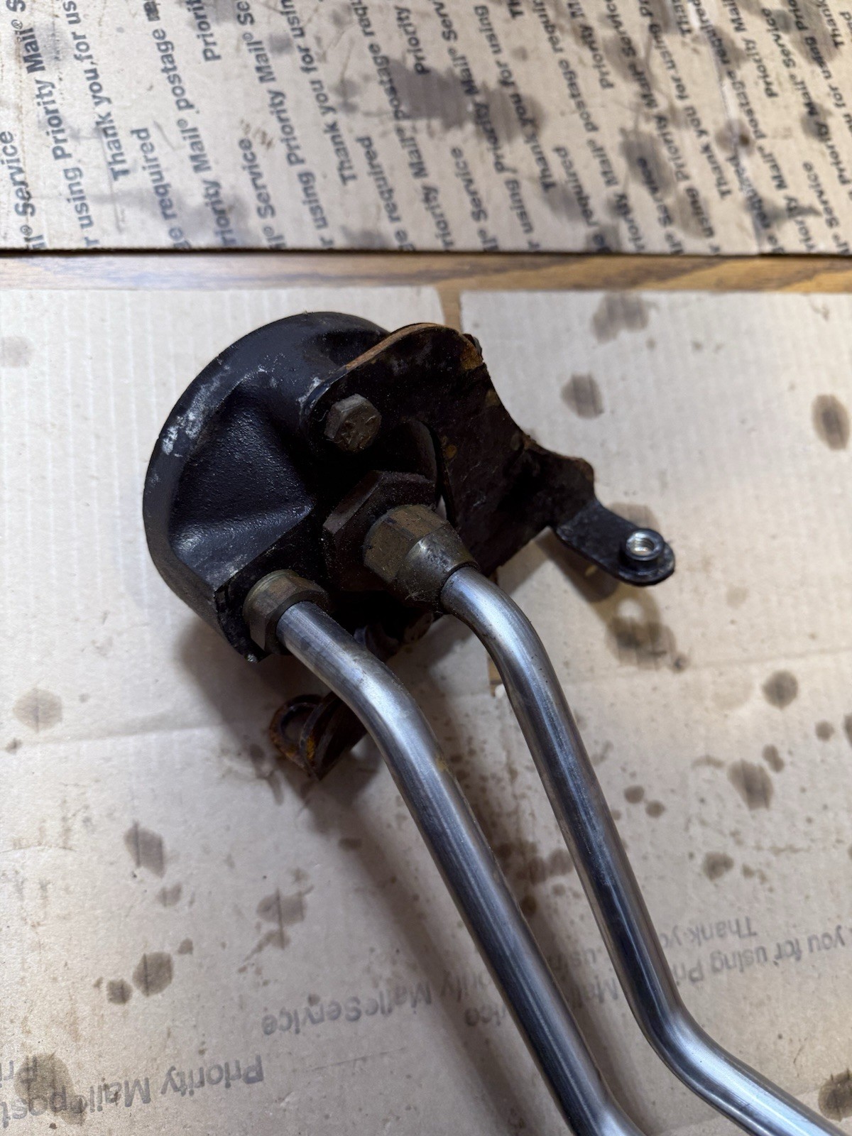 Mercruiser V6 4.3 engine oil filter remote system