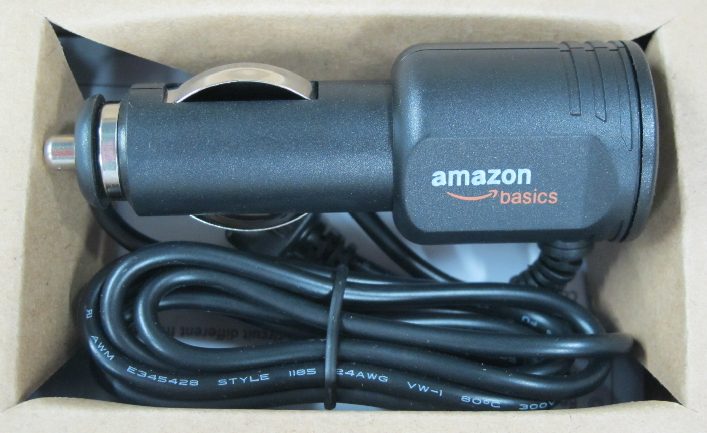 Mini-USB Universal Car Charger Vehicle Power Cable Garmin nuvi GPS AmazonBasics