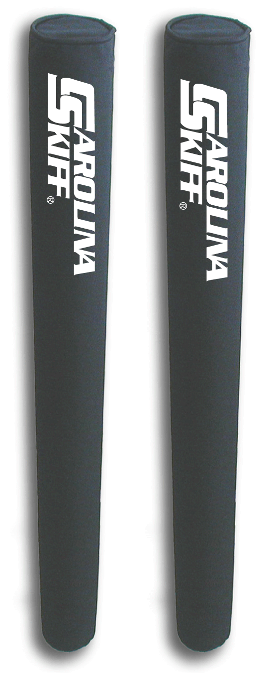 48" Carolina Skiff Trailer Guide Pads - Heavy-Duty Capped Ends - UV Fade Proof