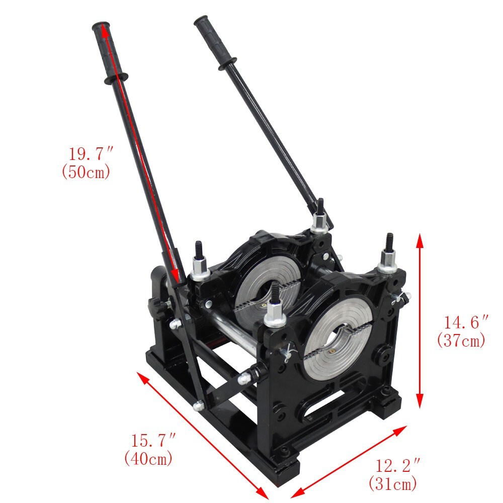 Electric Pipe Fusion Welder Pipe Melting Machine 110V 2.48"-6.3" (63-160mm)PB PE