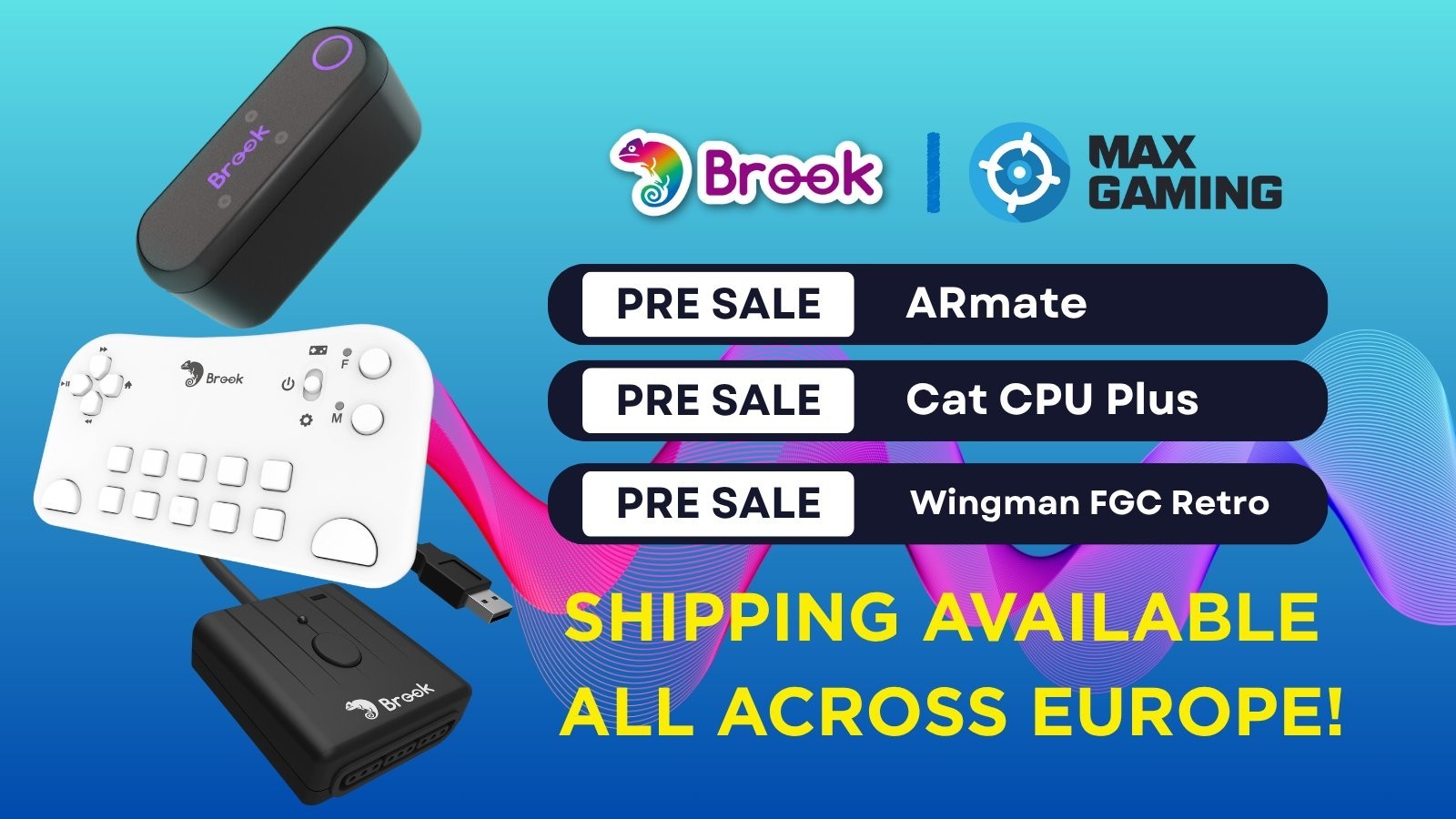 Brook Gaming AR Mate: Portable AR Device for Pokemon GO, Monster Hunter, Pikmin