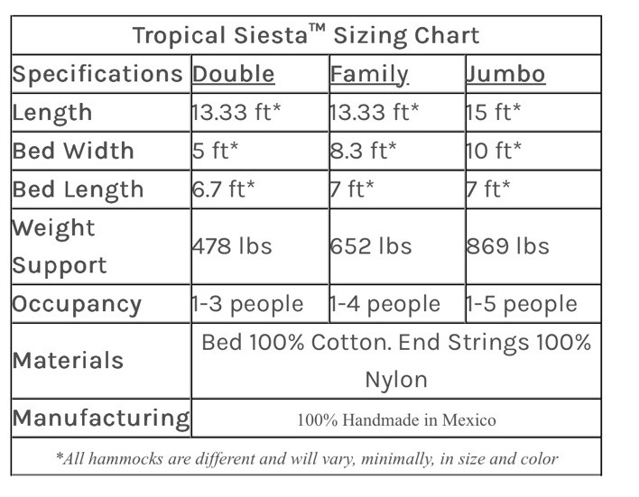 FAMILY Sz 16🌴COTTON MAYAN Mexican Yucatan Hammock Double Hand Woven 652lbs RADA