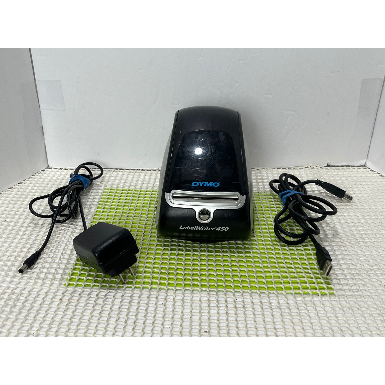 DYMO LabelWriter 450 Thermal Label Printer Black Silver 1750110 NOT orig. chargr