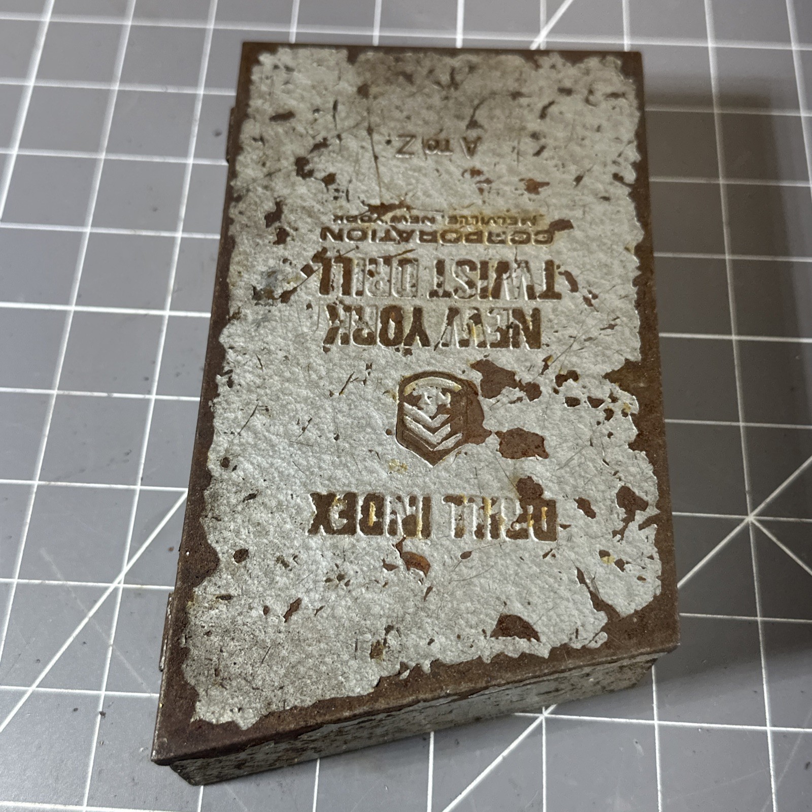 Vintage Original New York Twist Drill Co. Index Melville NY USA Complete