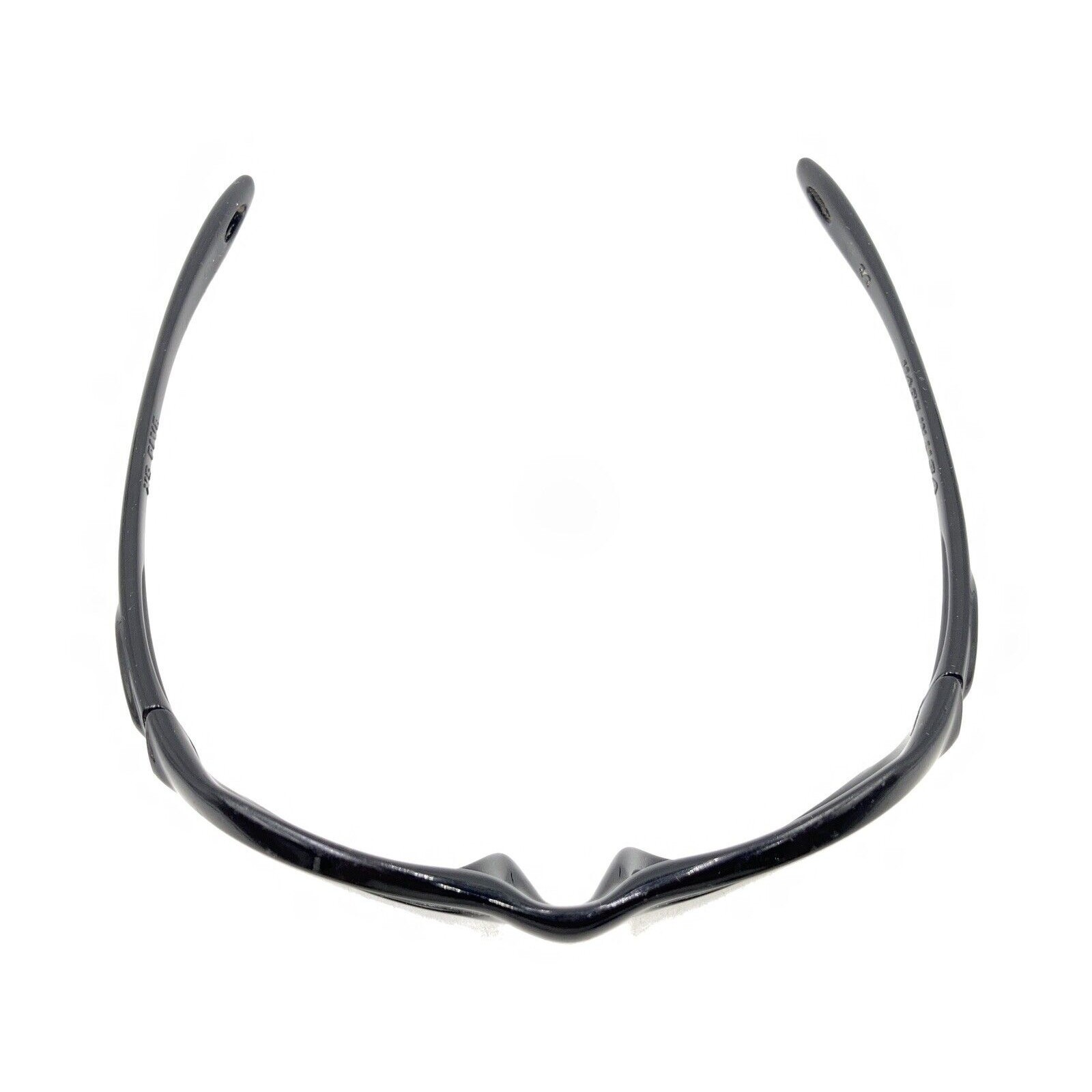 Oakley XS Five Shiny Black Oval Sunglasses Frames 125 USA Sports Kids Youth