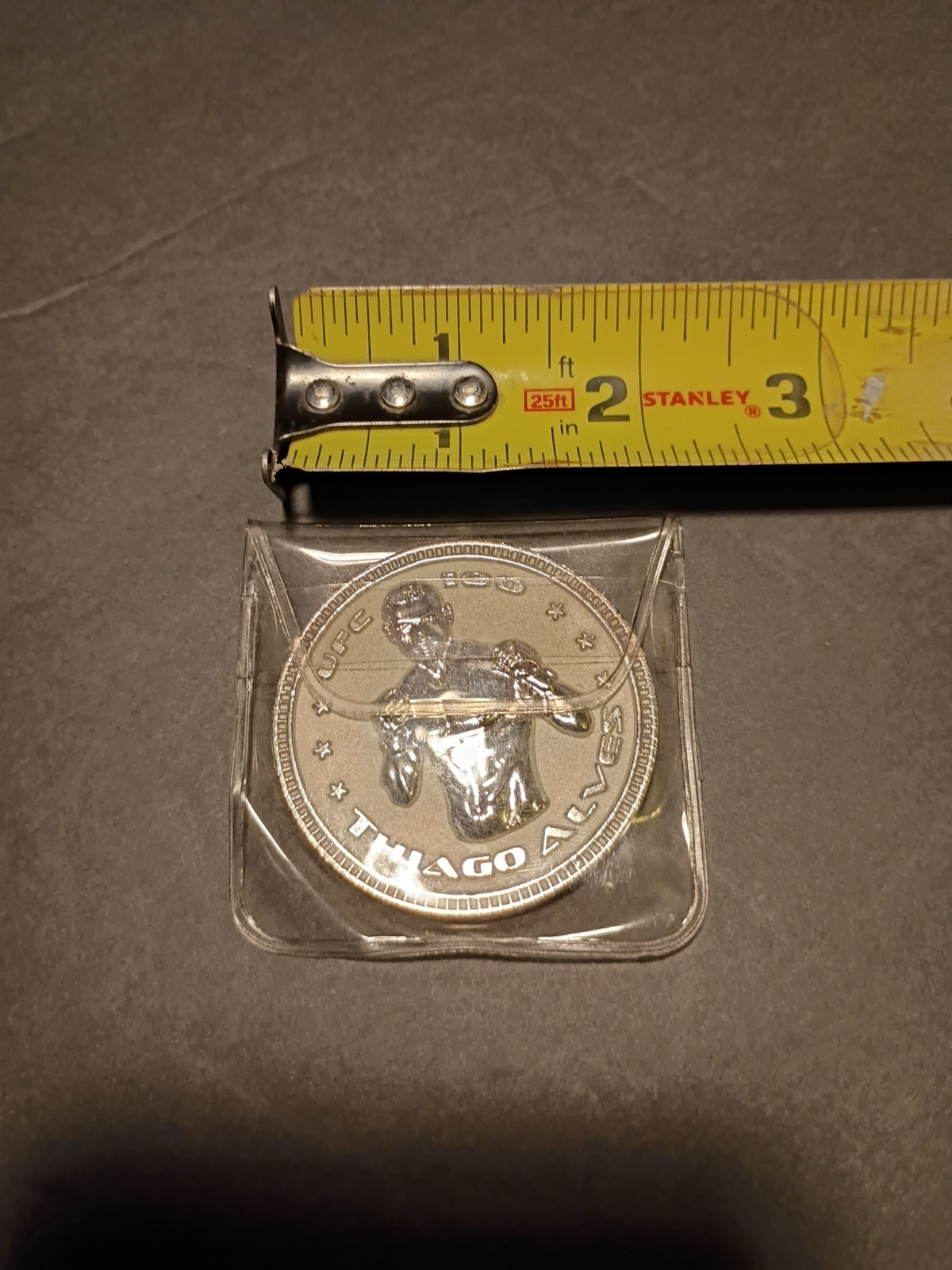 THIAGO ALVES UFC 100 July 11 2009 Commemorative Coin RARE MMA Topps