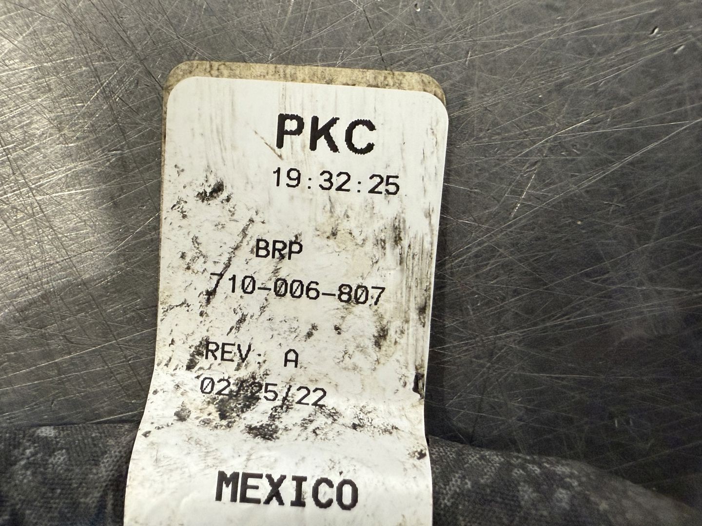 EB1457 2022 22 CAN-AM MAVERICK X3 XMR RR FRONT DIFFERENTIAL WIRING HARNESS