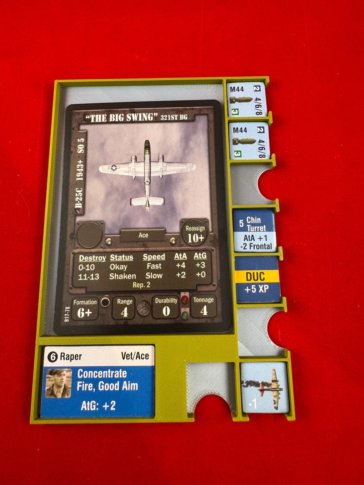 B17 Leader Compatible Game Organizer and Aircraft Trays