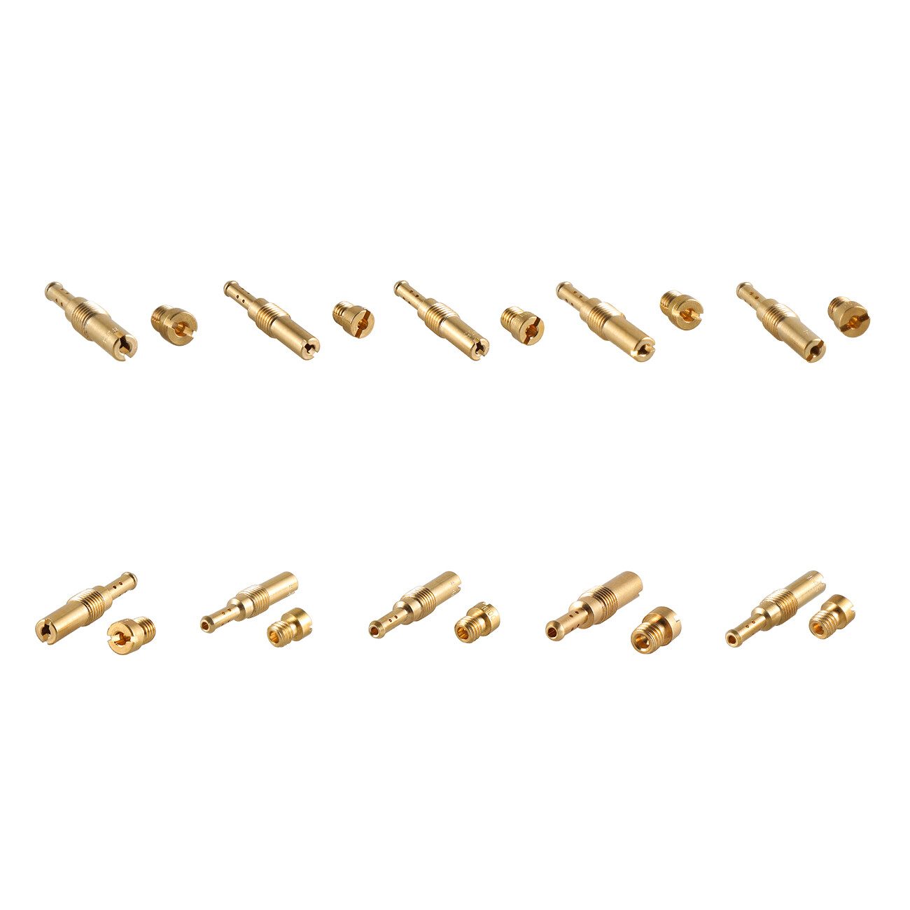 20*Carburetor Slow/Pilot Main Jets for PWK Keihin OKO CVK 32 42 55 100 140 US