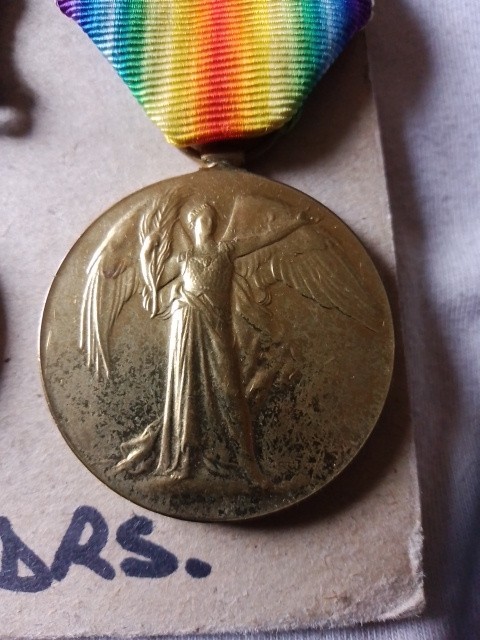 1914-15 WW1 Medal Trio PTE S17611 J Hunter Cameron Highlanders British Army