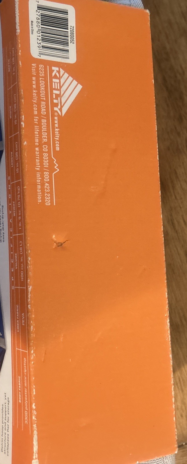 New Kelty Camping Sink Collapsible Camp Sink Blue Hiking Outdoors NWT