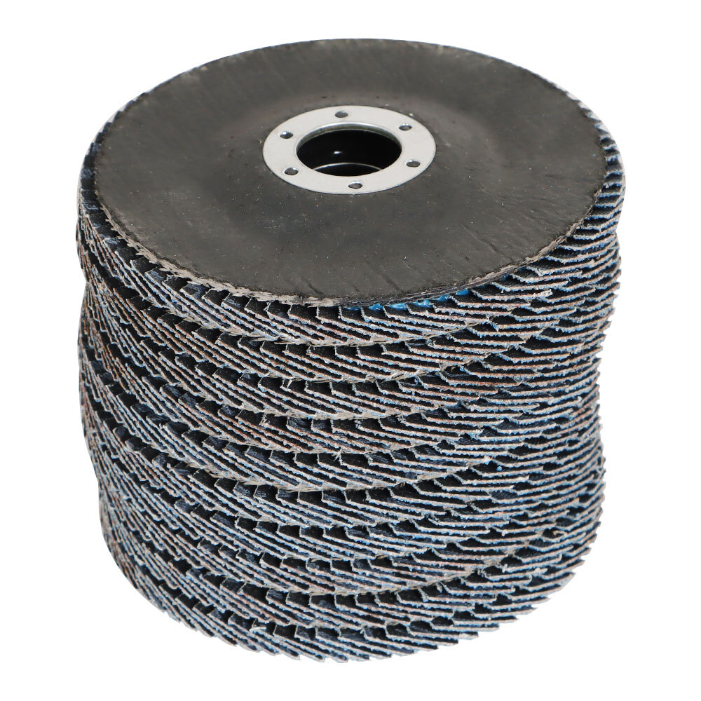 100Pack 4-1/2"×7/8'' 40 Grit T29 Premium Zirconia Flap Disc Sanding Grinding US