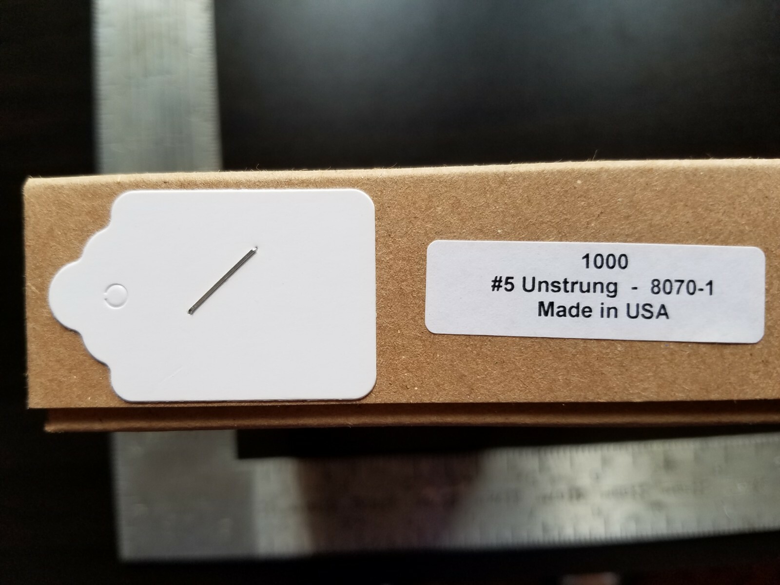 Blank White Merchandise Price Tags Retail Jewelry Large Small No String Unstrung