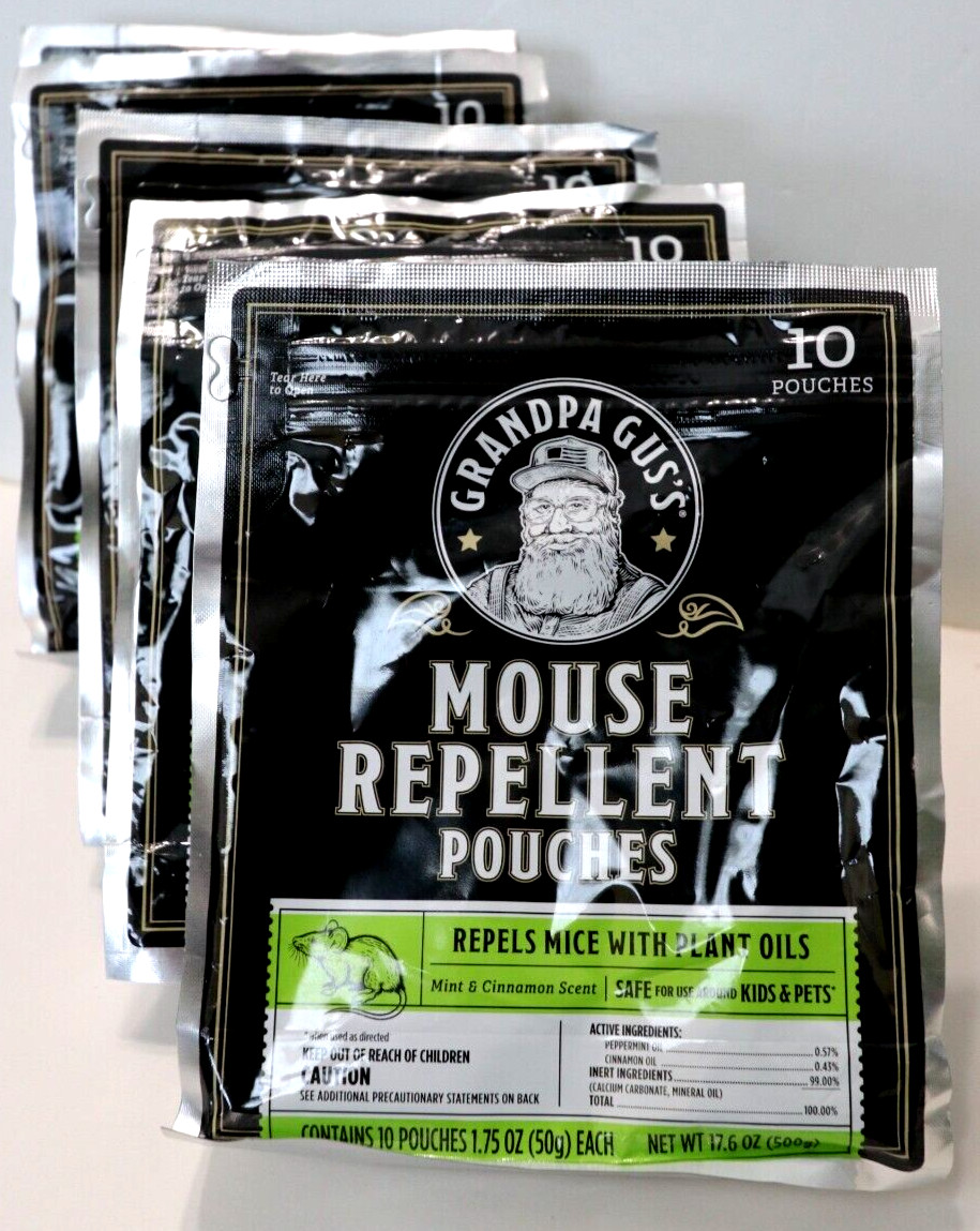 Grandpa Gus's Extra-Strength Mouse Pouches (5 bags of 10 pouches each)
