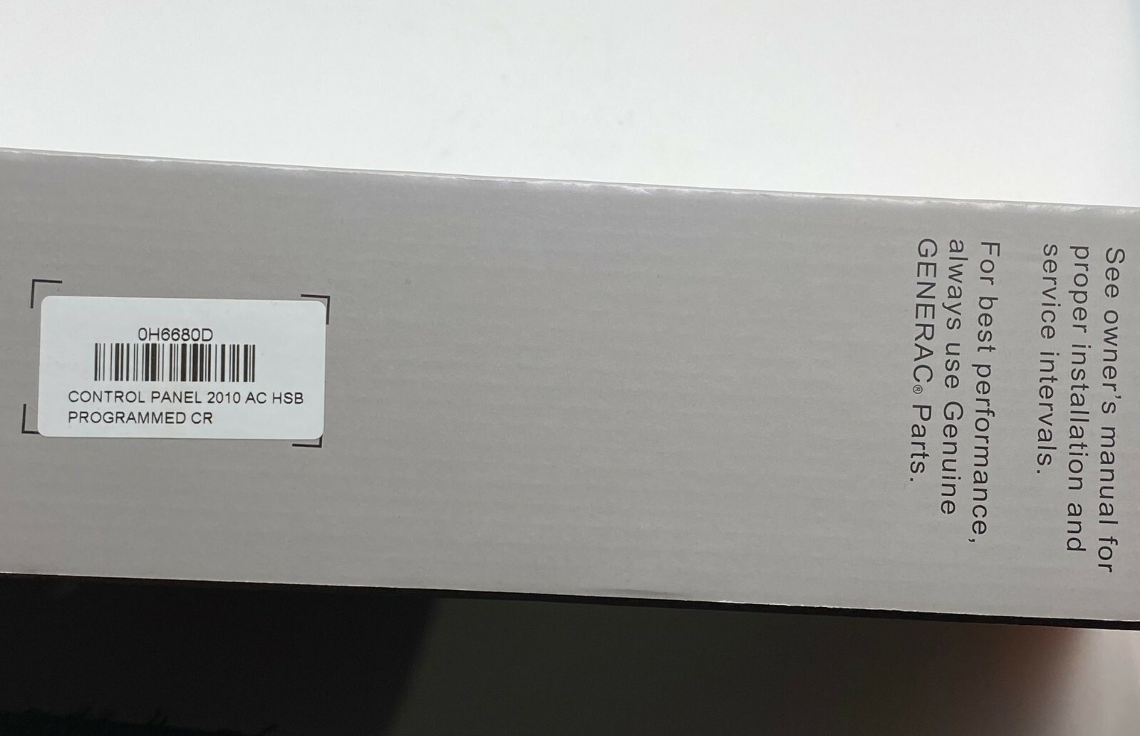 GENERAC GUARDIAN CONTROLLER 0H6680D ASSY CNTR 2010 AC HSB SAME DAY SHIPPING