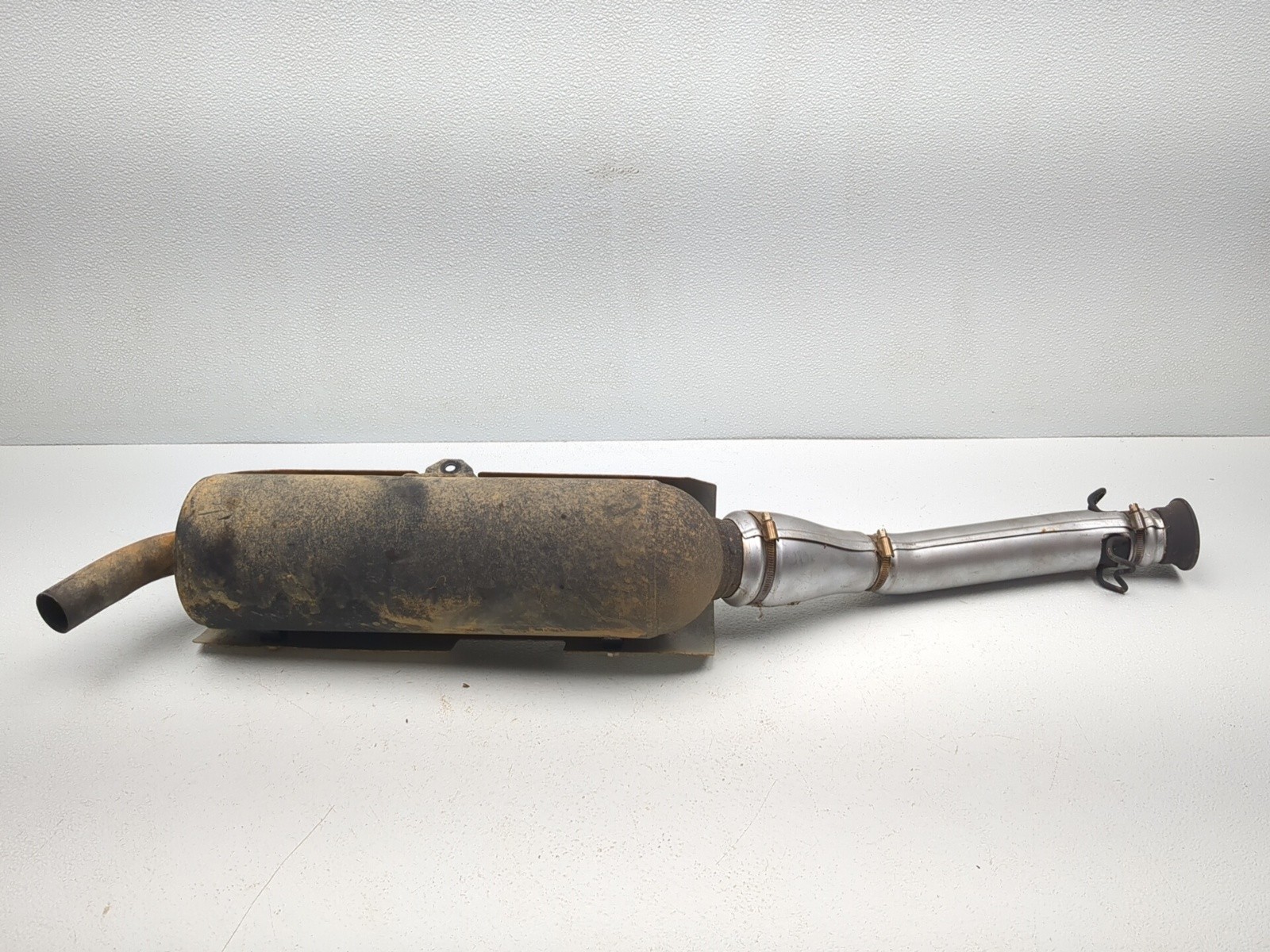 20-25 Cfmoto Cforce 600 Complete Full Exhaust Muffler Header Mid Pipe Set