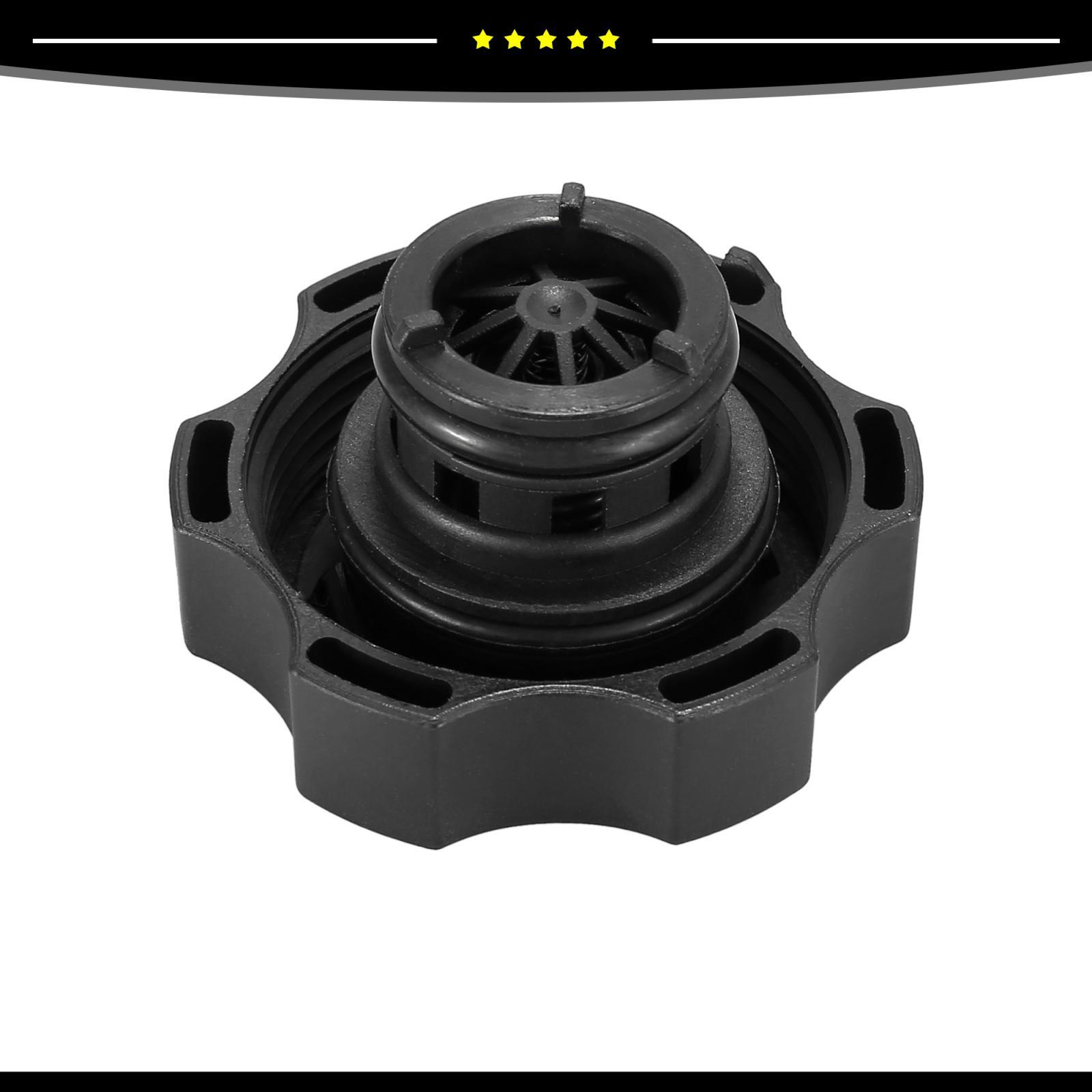 Radiator Coolant Recovery Cap 68442532AA for Jeep Grand Cherokee 2016-2021 Black