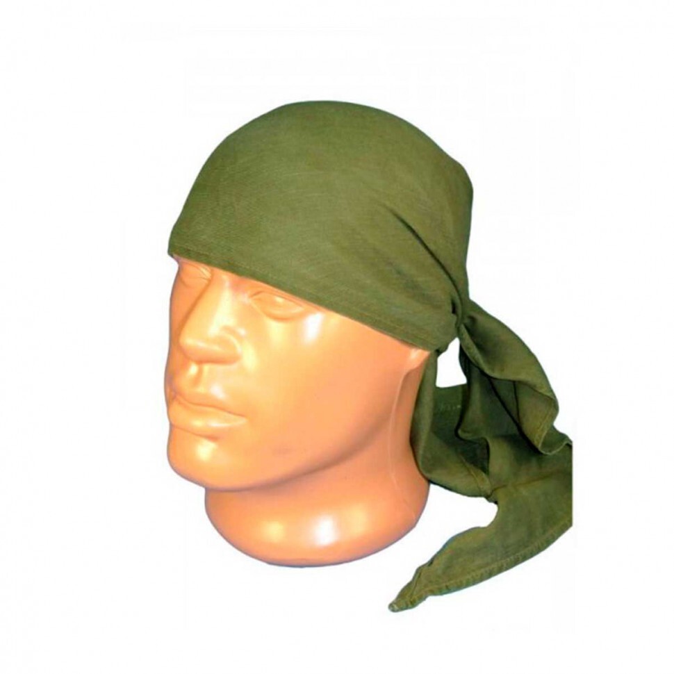 Rus Army Scarf Mask Bandana OLIVE medical band USSR original Afghan war