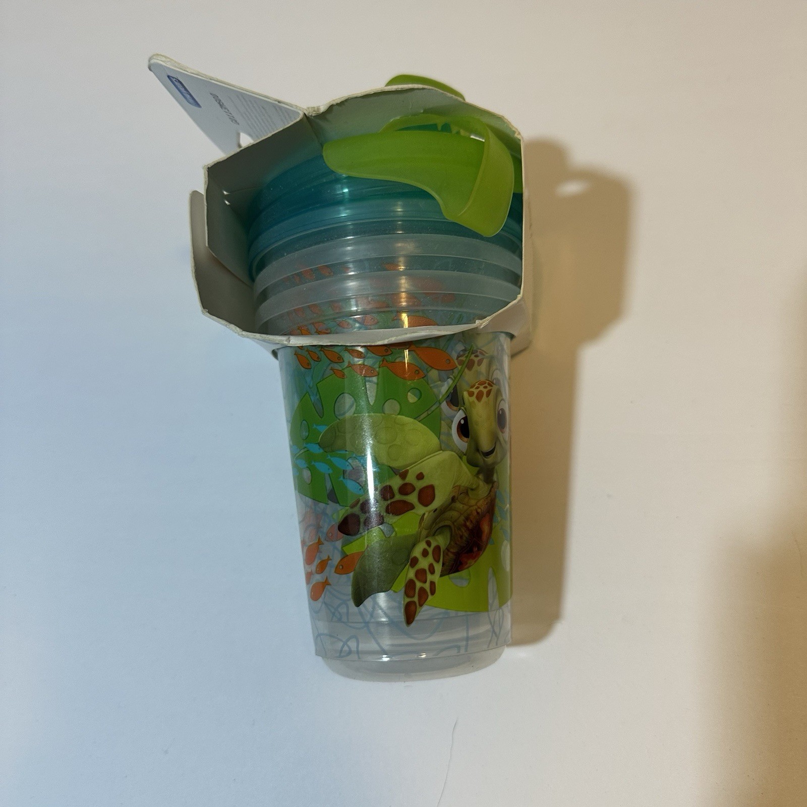 Disney Baby 1st Years Take & Toss Travel Sippy Cups Nemo And Friends New 3Pcs