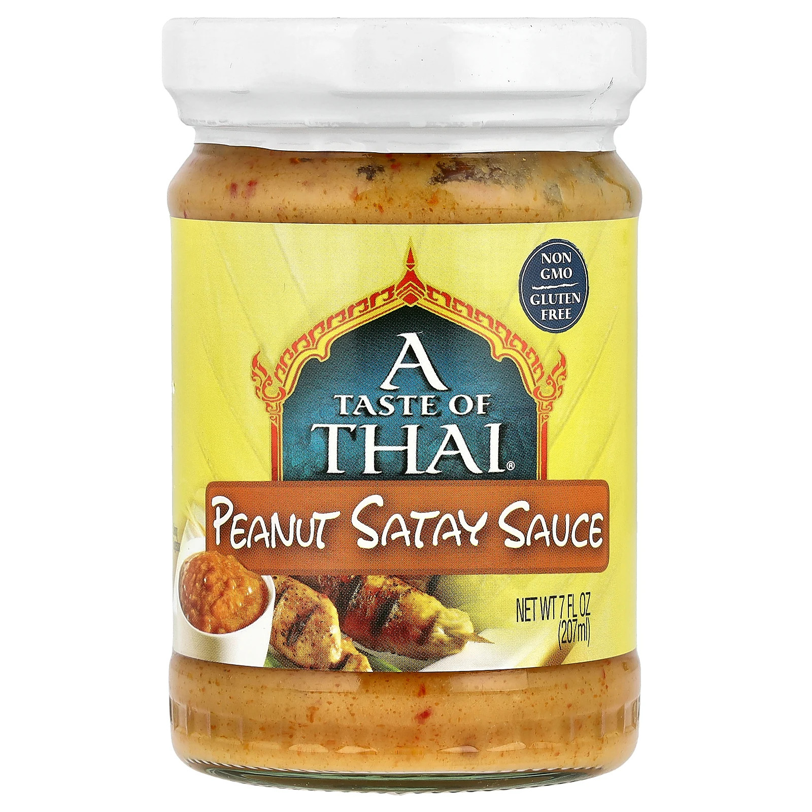 Peanut Satay Sauce,  7 fl oz (207 ml)