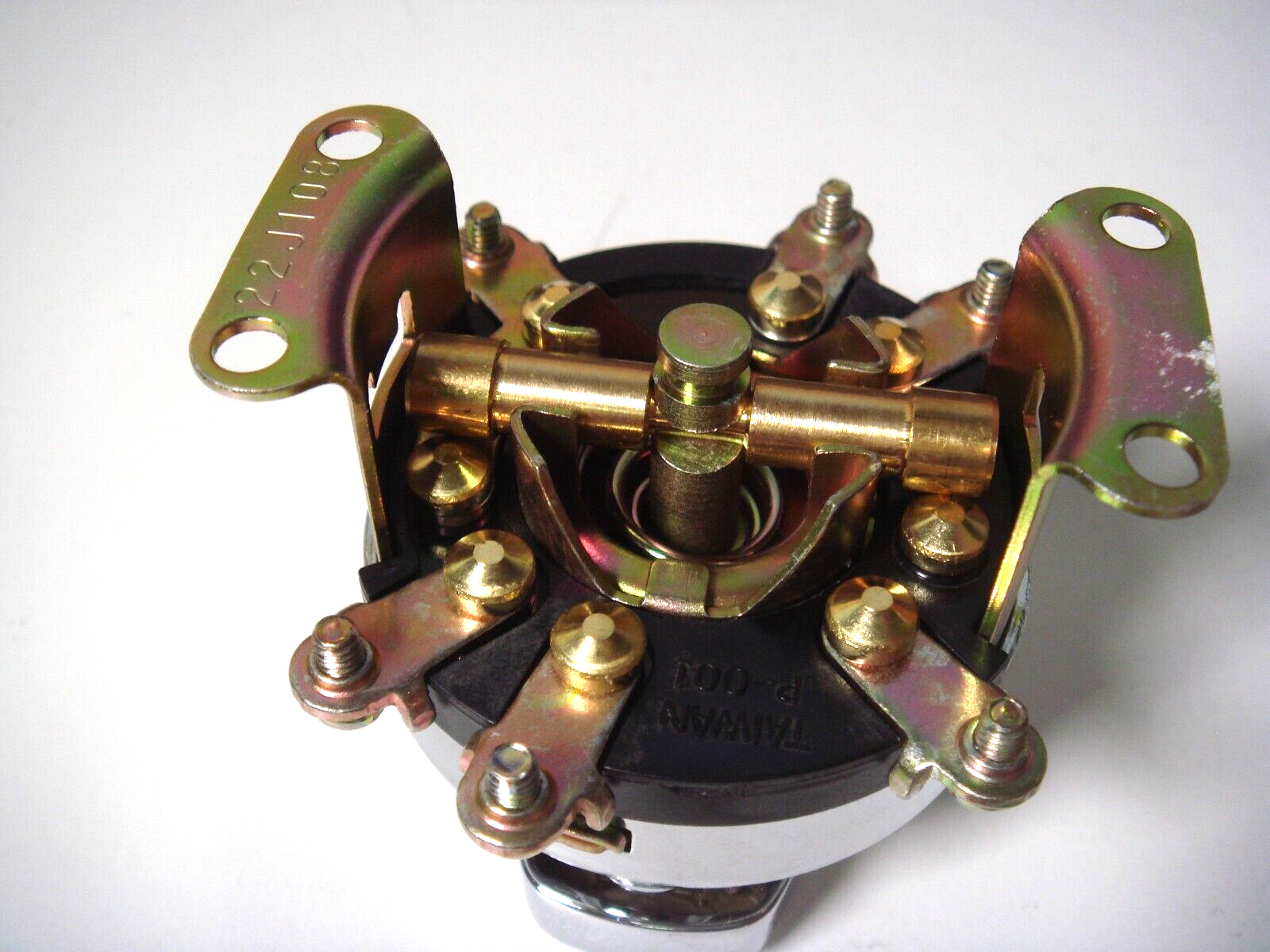 Harley Ignition Switch Fat Bob 6 Terminal Key FLH FXST FLST FX V-Twin 32-0419 D7