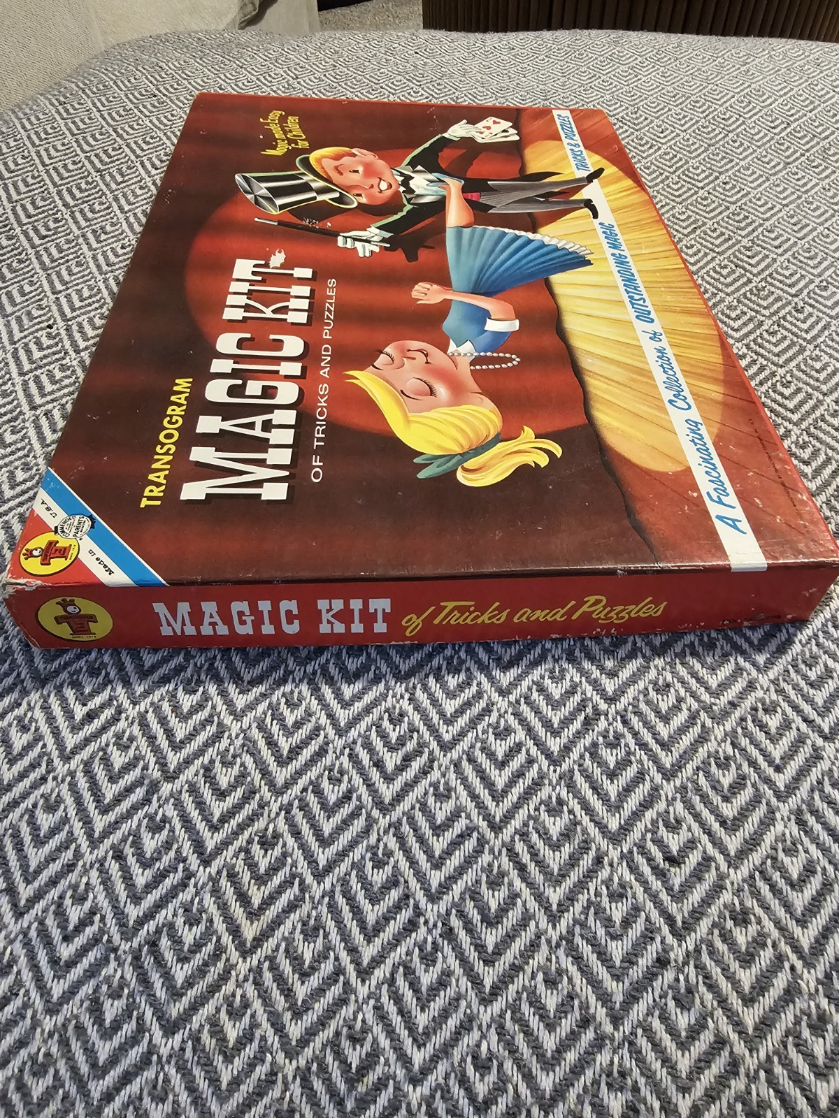 Vintage 1953 Magic Kit Transogram
