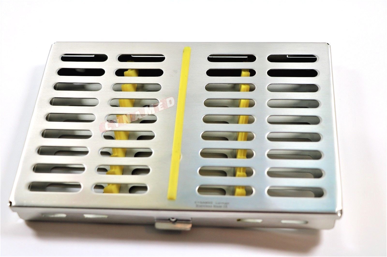 10 GERMAN DENTAL SURGICAL AUTOCLAVE STERILIZATION CASSETTE BOX 7.25"LX 5"W X0.75