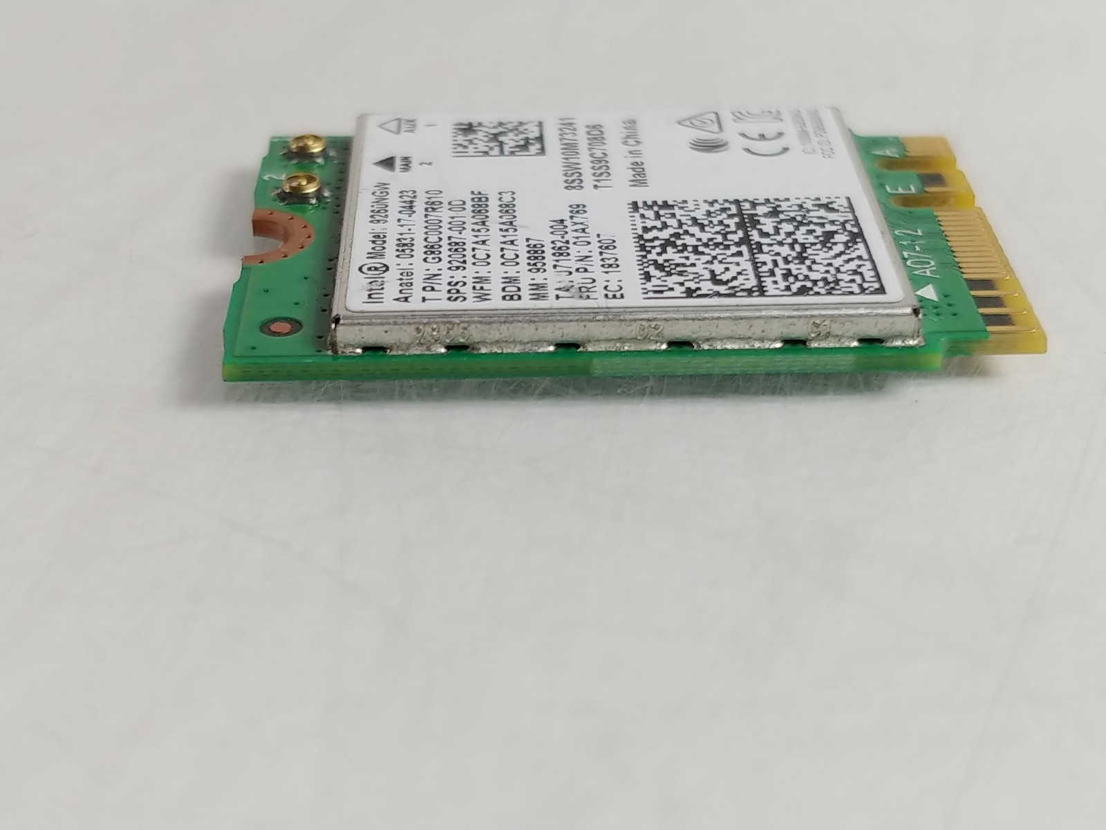 Lenovo 01AX769 Wireless-AC 9260NGW 802.11ac M.2 WIFi + Bluetooth