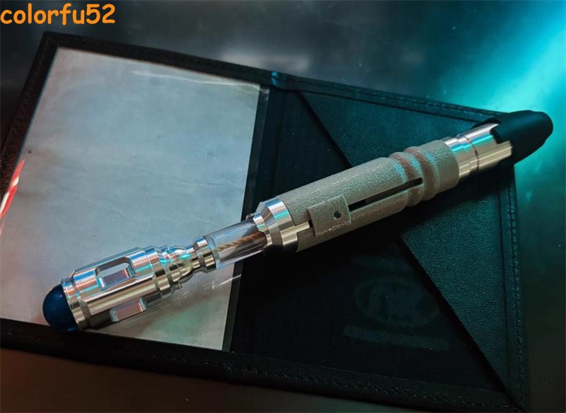 Replica Doctor Who Master 10th Metal Sonic Screwdriver Scalable LED Prop Collect