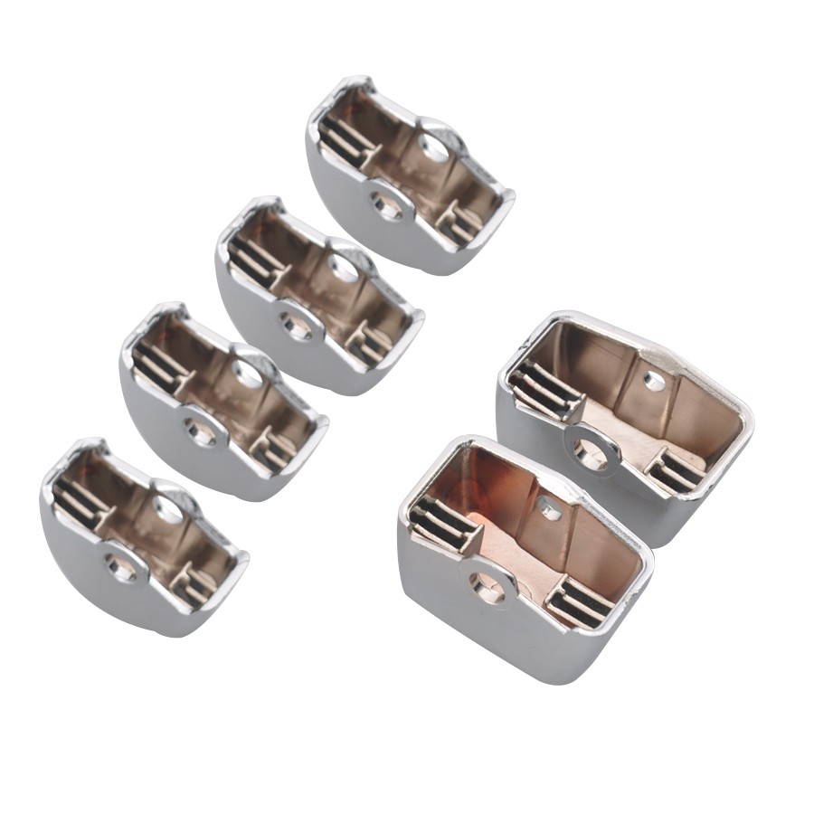 Chrome Switch Housing Cover 6PC Switch Caps For Harley Sportster V-Rod Softail