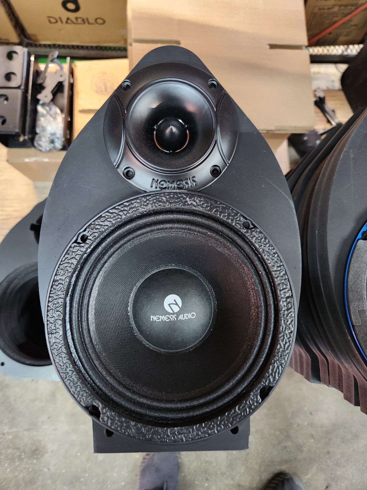 Custom Door Speaker Adapters 6x9 to 6.5 w 3.5 Tweeter 2014-2026 Chevy GMC GM