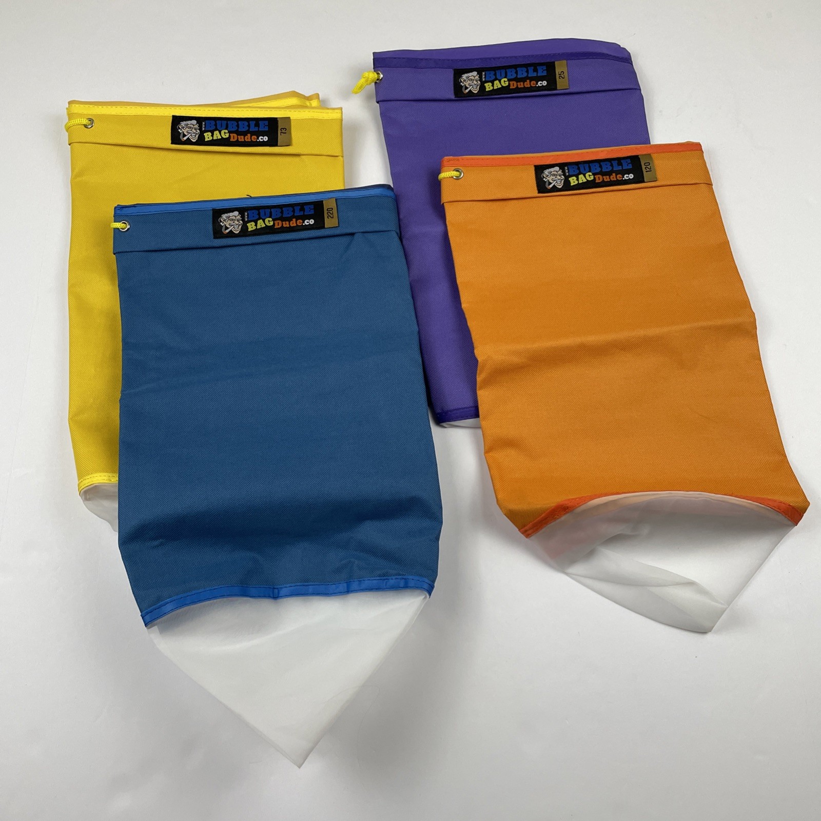 Bubble Bag Dude Extraction Bags Variety Size Lot Of 4