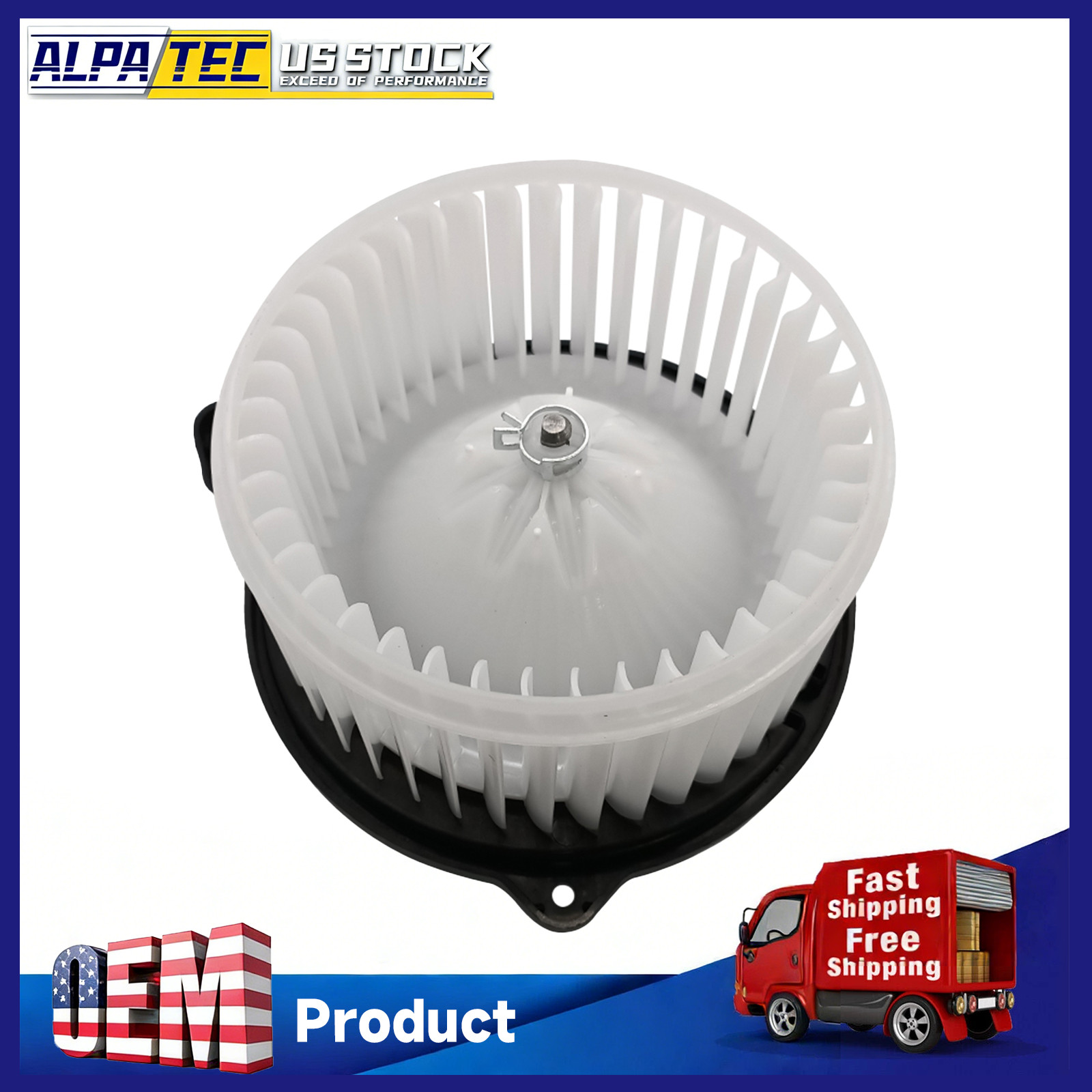 A/C Heater Blower Motor W/ Wheel For Dodge Ram 1500 2500 3500 4000 4500 5500